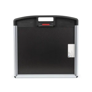 Lock-N-Secure 14x17 inch cassette holder with top handle, rear view