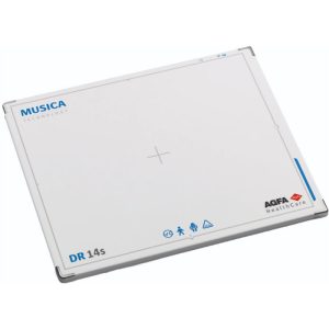 AGFA DR 14s flat panel detector, angled view