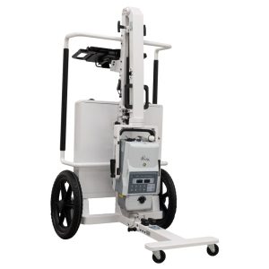Acuity PDR mobile X-ray system with tube arm, detector, and control console