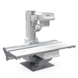 Agfa DR 800 digital radiography system with tube head and table