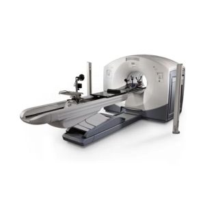 GE Discovery 690 PET/CT scanner, angled view product photo