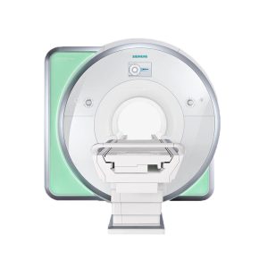 Siemens Magnetom Aera MRI scanner, front view product photo