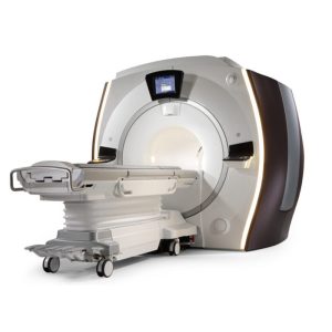 GE Optima MR450w 1.5T MRI scanner product photo
