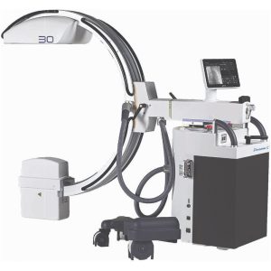 Persona C mobile C-arm imaging system with C-arm, image intensifier, and control console