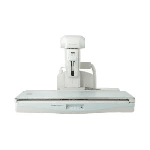 Shimadzu Sonialvision G4 fluoroscopy table system with overhead tube column