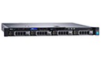 1U rack-mount server for PACS archive storage, front view