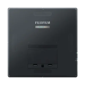 Rear view of the Fujifilm FDR ES II detector panel showing the FUJIFILM logo