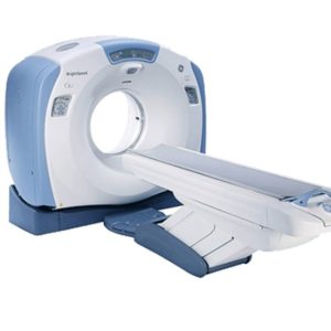 GE BrightSpeed 16 CT scanner product rendering