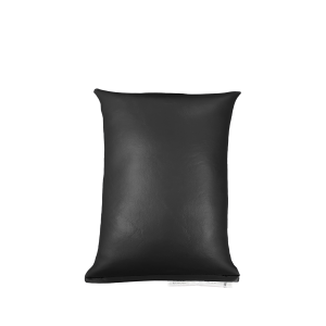 Heavy-Gauge Vinyl Rectangular Sandbag: 7LB (6 X 14) - Standard Handle [Black]