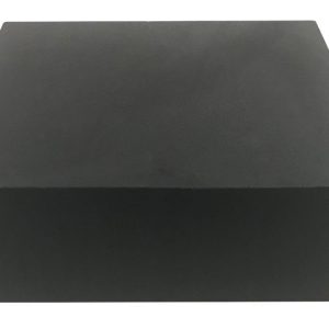 Dark gray closed cell foam square block sponge
